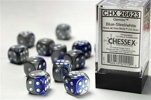 Dobbelsteenset Gemi 16mm Blue-Steel Wh D6 (12)