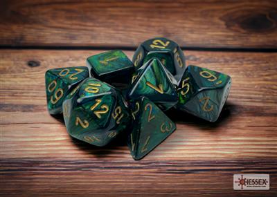 Dobbelsteenset Scarab Poly Jade-Goud (7)