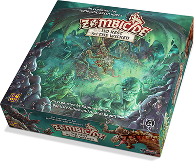 Zombicide Green Horde Geen rust voor de slechteriken
