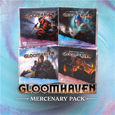 Gloomhaven Mercenary 4-pack bundel