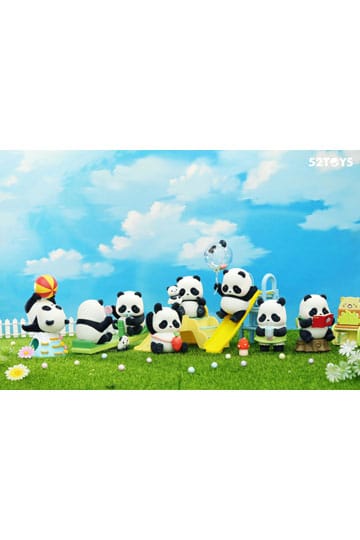 Panda Rolgordijndoos Figuren Assortiment Kleuterschool 7 cm (8)