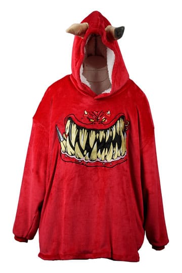 Warhammer 40K oversized hoodiedeken Squig rood