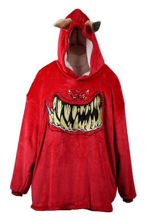 Warhammer 40K oversized hoodiedeken Squig rood