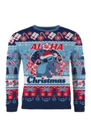 Lilo & Stitch Kersttrui Stitch Aloha Christmas
