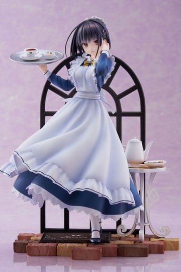 Cafe Stella en de Butterfly PVC -standbeeld van de Reaper 1/7 Natsume Shiki 24 cm