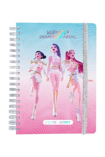 KPop Demon Hunters School Diary weekplanner 2026/2027 A5