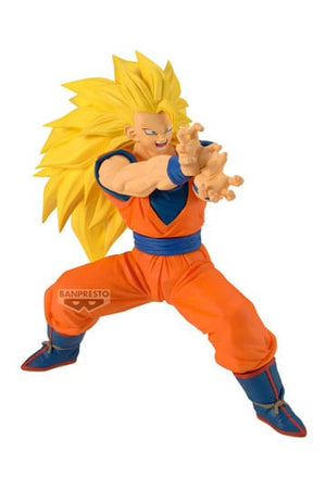Dragon Ball Z Match Makers PVC-beeld Super Saiyan 3 Son Goku (Vs. Majin Buu) 16 cm