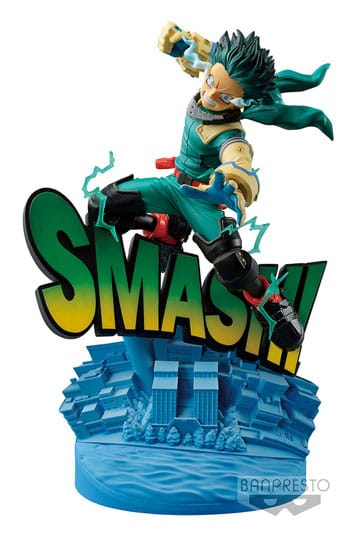 My Hero Academia Dioramatic PVC -standbeeld Izuku Midoriya de borstel 20 cm