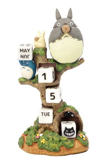 Mijn buurman totoro standbeeld driewieler diorama / kalender 11 cm