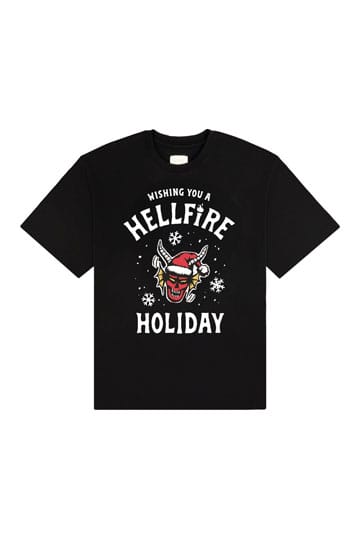 Stranger Things T-shirt Ik wens je een Hellfire-vakantie