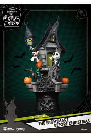 Nightmare Before Christmas D-Stage PVC Diorama Jack's Haunted House 15 cm