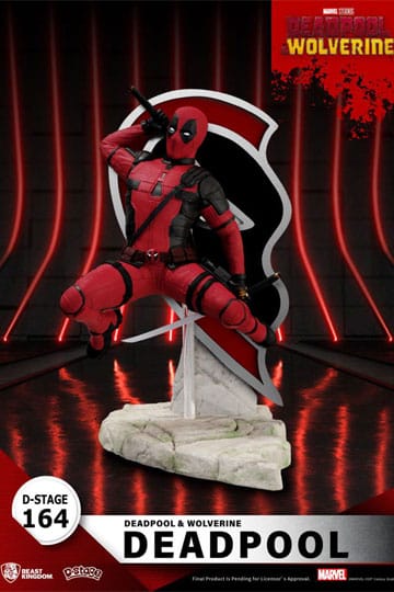 Deadpool 3 d-fase PVC Diorama Deadpool 16 cm