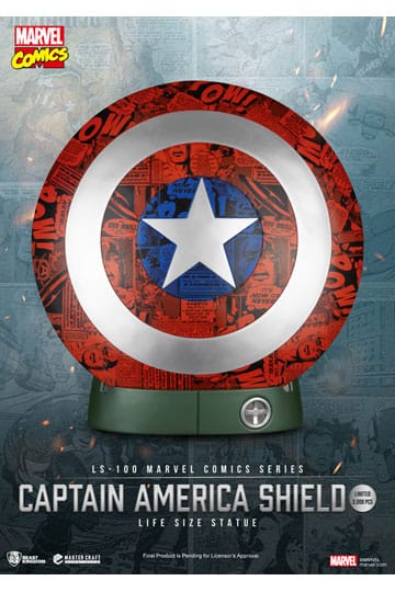 Marvel Comics PVC Captain America Shield levensgroot beeld 64 cm