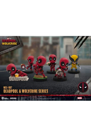 Deadpool 3 Deadpool & Wolverine -serie Mini Egg Attack -figuren 8 cm