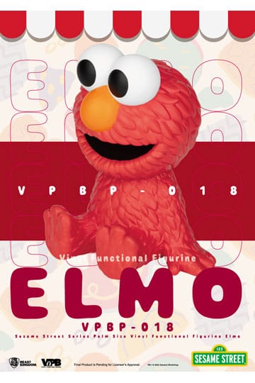 Sesamstraat Spaarvarken Vinyl Bank Elmo 12 cm