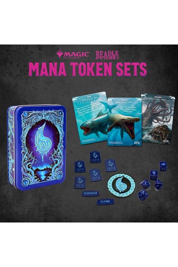 Magic The Gathering Dice and Token Pack Blue Mana