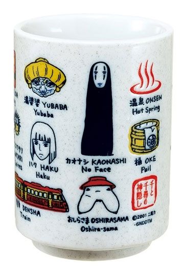 Spirited Away Japanse theekopkarakters