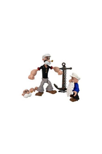 Popeye Actie Figuur Wave 02 POOPDECK PAPPY