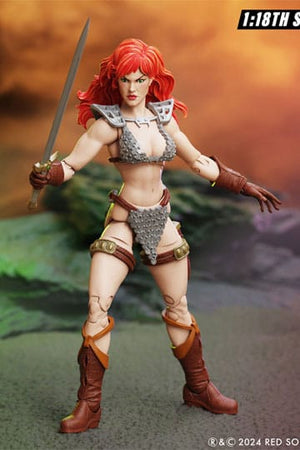 Red Sonja Hero H.A.C.K.S. Actiefiguur rode sonja