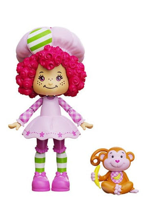 Strawberry Shortcake Simply Action Figuur Raspberry Tart & Rabarb Monkey