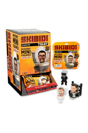 Skibidi Toilet Minifigures 6 cm Series 1 Display (24)