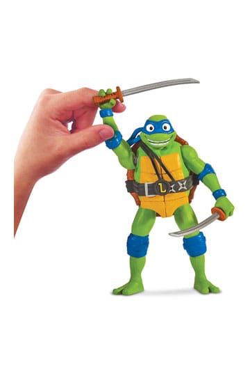 Teenage Mutant Ninja Turtles: Mutant Mayhem Ninja Shouts Actiefiguur Leonardo 14 cm