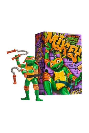 Teenage Mutant Ninja Turtles: Mutant Mayhem Action Figuur Comic Con Michelangelo 18 cm