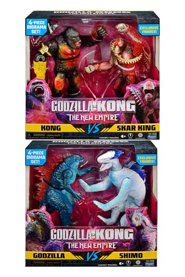 Godzilla X Kong De nieuwe Empire Action Figures 15 cm Assortment (4)