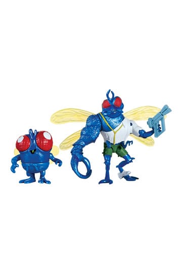 Teenage Mutant Ninja Turtles: Mutant Mayhem Actiefiguren Super Fly & Peuter Super Fly 11 cm