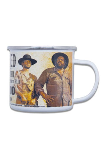 Bud Spencer & Terence Hill emaille mok gezocht