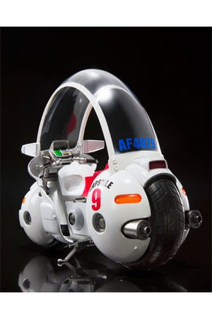 Dragon Ball S.H. Figuarts Voertuig met figuur Bulma's motorfiets Hoipoi Capsule nr. 9 17 cm