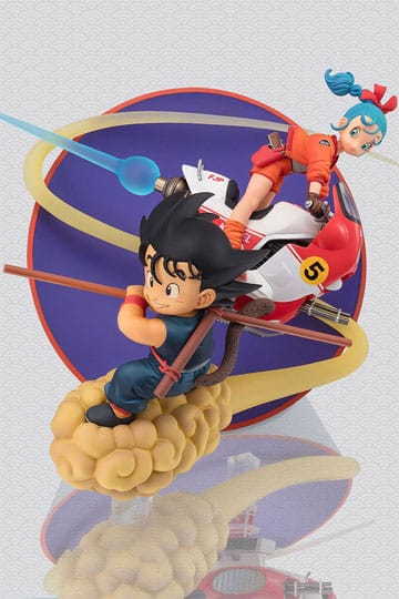 Dragon Ball Figuarts Zero Pvc Statue Son Goku & Bulma 18 cm