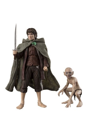 Lord of the Rings S.H. Figuarts Actiefiguren Frodo Baggins & Gollum
