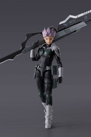 Kaiju nr. 8 S.H.Figuarts actiefiguur Gen Narumi 15 cm
