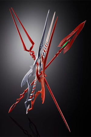 Neon Genesis Evangelion Metal Build-accessoireset 3 speren Set voor Eva 30th met de speer in een andere kleur