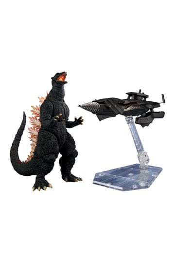 Godzilla: Final Wars S.H.MonsterArts Actiefiguur Godzilla Heat Ray Ver. versus nieuwe Gotengo 16 cm