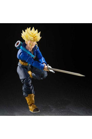 Dragon Ball Z S.H. Figuarts Actiefiguur Super Saiyan Trunks De jongen uit de toekomst 14 cm