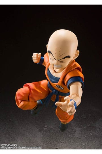 Dragon Ball Z S.H. Figuarts Actiefiguur Krillin-Earth's sterkste man 12 cm
