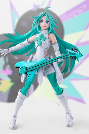 Om Held X S.H. te zijn Figuarts Actiefiguur Lucky Cyaan 15 cm