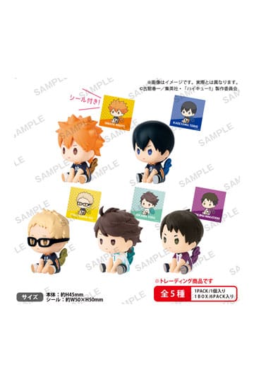Haikyu!! Petatto Clockwork PVC Figuren Vol.1 5 cm Assortiment (6)