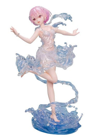 Re: Zero Start Life in een andere wereld PVC -standbeeld 1/7 Ram Aqua Dress 23 cm