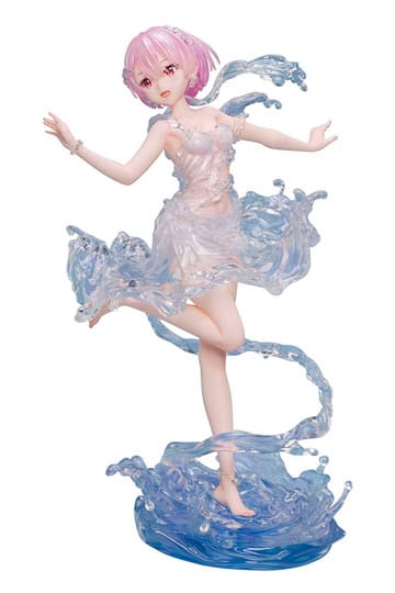 Re: Zero Start Life in een andere wereld PVC -standbeeld 1/7 Ram Aqua Dress 23 cm