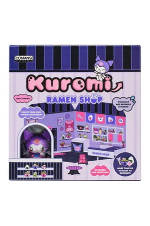 Hello Kitty en Vrienden Minifiguur Stickerhuis Kuromi Ramen Shop