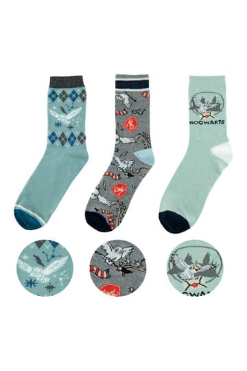 Harry Potter Socks 3-pack Hedwig