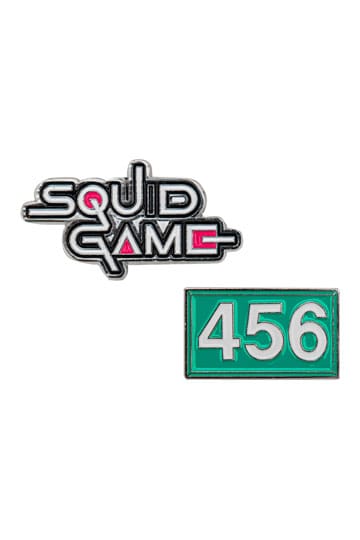 Squid Game Pins 2-Pack Squid Game & Player 456