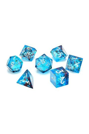 CritStones Liquid Core Dobbelstenen Set Zeemeermin Maelstrom (7)