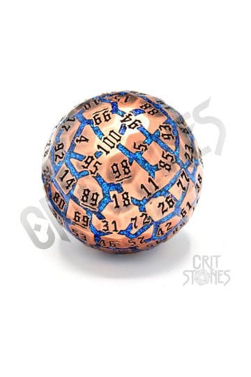 CritStones Metalen Dobbelstenen D100 Hextech Orb