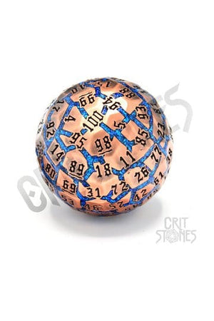 CritStones Metalen Dobbelstenen D100 Hextech Orb