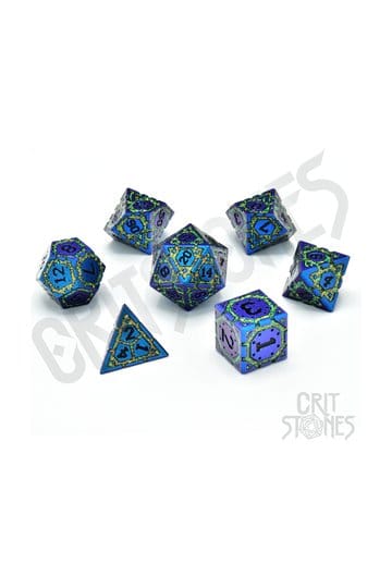 CritStones Metalen Dobbelstenen Set Twilight Grove (7)