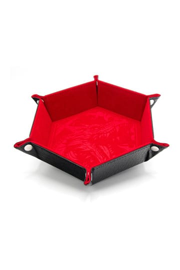CritStones Opvouwbare dobbelsteenbak rood